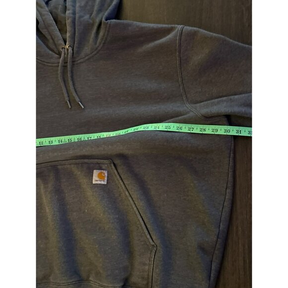 Carhartt Men's Heather Gray Hooded Sweatshirt Original Fit Size 2XL - Picture 8 of 8